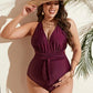 Women's Multicolor One-Piece Swimwear - Supportive & Comfortable Fit - SandiFreckles Surf & Swimwear