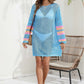 Stitching Detail Bikini Cover-Up Dress - Designer Style - SandiFreckles Surf & Swimwear