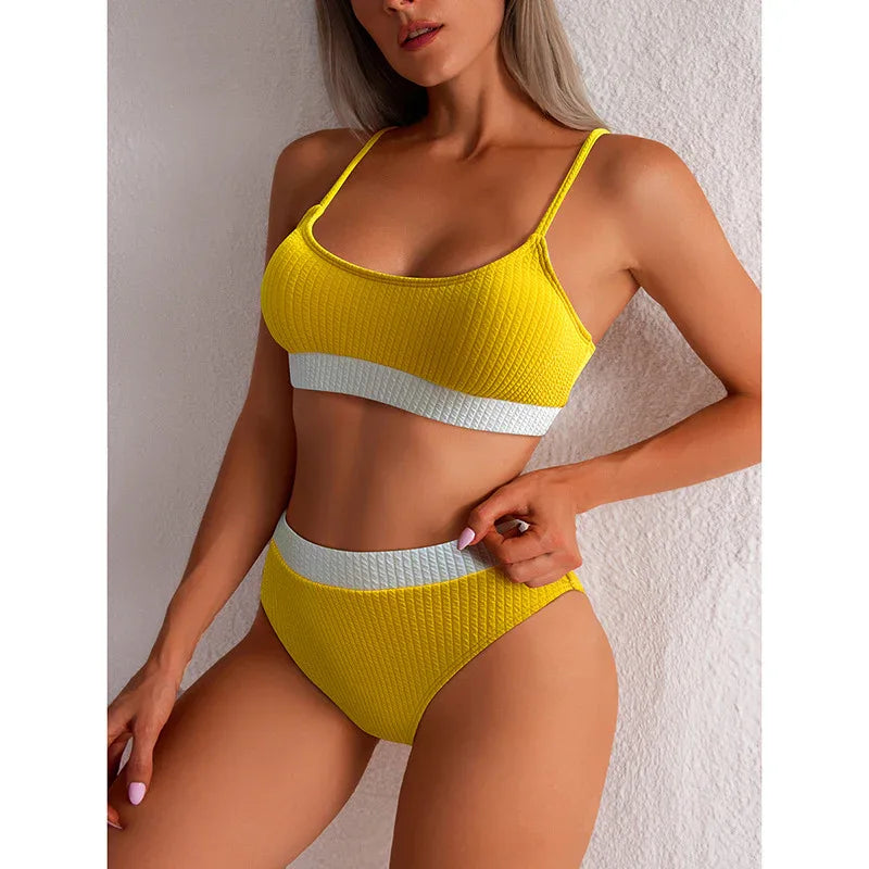 Women's Color Matching Bikini Swimsuit - SandiFreckles Surf & Swimwear