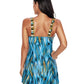 New Swimwear Striped Fashion Skirt One Piece Swimsuit - SandiFreckles Surf & Swimwear