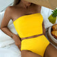 Split Strap Bikini Sexy High-waisted Swimsuit Set - SandiFreckles Surf & Swimwear