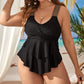 Fashion One Piece Swimsuit With Chest Pad - Plus Size - SandiFreckles Surf & Swimwear