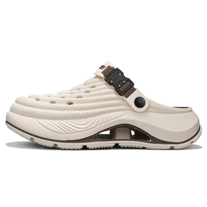 Beach Closed Toe Non-slip Thick Bottom Slip-on Slippers - SandiFreckles Surf & Swimwear