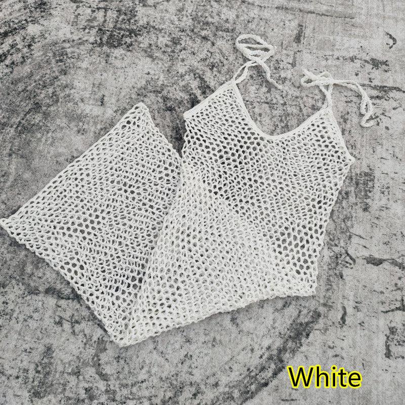 Handmade Crochet Beach Cover Up - Wedding Swimsuit Style - SandiFreckles Surf & Swimwear