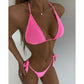Three-Point String Bikini - 13 Colors Available - SandiFreckles Surf & Swimwear