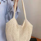 Hand-woven Straw Beach Shoulder Bag - SandiFreckles Surf & Swimwear
