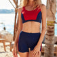 Tankini Boxer Shorts European And American Bikini Swimwear - SandiFreckles Surf & Swimwear