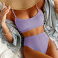 Women's Color Matching Bikini Swimsuit - SandiFreckles Surf & Swimwear