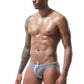 Budgie Smugglers Men's Swimwear - Tethered Swim Briefs, Quick-Drying - SandiFreckles Surf & Swimwear