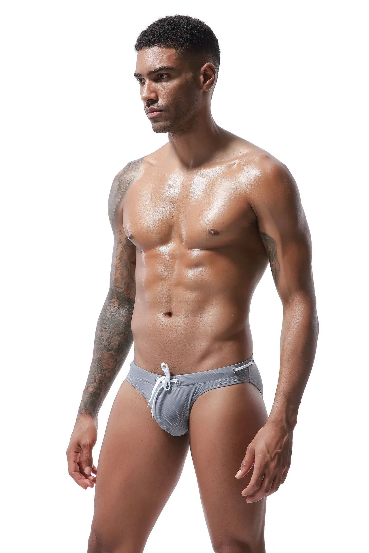 Budgie Smugglers Men's Swimwear - Tethered Swim Briefs, Quick-Drying - SandiFreckles Surf & Swimwear