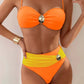Women's Sexy European And American Vintage Backless Bikini Swimsuit Suit - SandiFreckles Surf & Swimwear