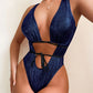 Strappy Lace-Up Monokini - Bikini Style One Piece - SandiFreckles Surf & Swimwear