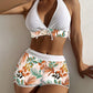 Swimming River Swimwear New Bikini Swimsuit Split Printed Boxers Sexy - SandiFreckles Surf & Swimwear