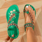 Women's Bohemian Flat Sandals - Stylish Beach Comfort - SandiFreckles Surf & Swimwear