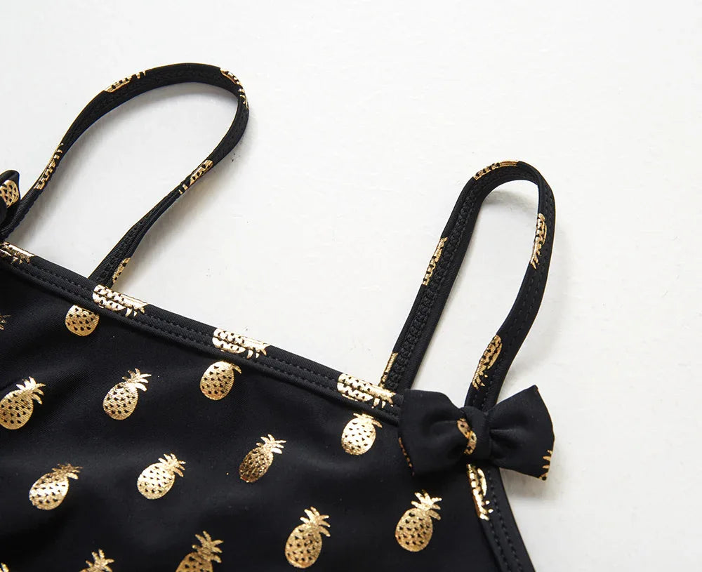 Comfortable Children's Bikini Swimwear - Durable, Stylish Design for Active Kids - SandiFreckles Surf & Swimwear