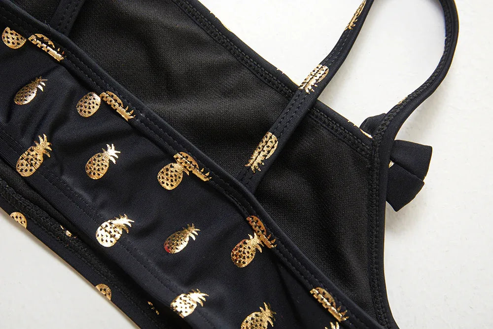 Comfortable Children's Bikini Swimwear - Durable, Stylish Design for Active Kids - SandiFreckles Surf & Swimwear