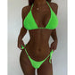 Three-Point String Bikini - 13 Colors Available - SandiFreckles Surf & Swimwear