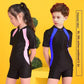 Kids Sun Protection Swim Suit - Short Sleeve, Comfortable Fit - SandiFreckles Surf & Swimwear