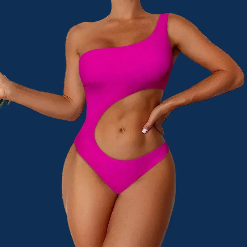 Beach Vacation Monokini - Sexy Fashion One Piece - SandiFreckles Surf & Swimwear