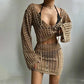Solid Colour Stand-Up Collar Knitted Bikini Blouse - SandiFreckles Surf & Swimwear