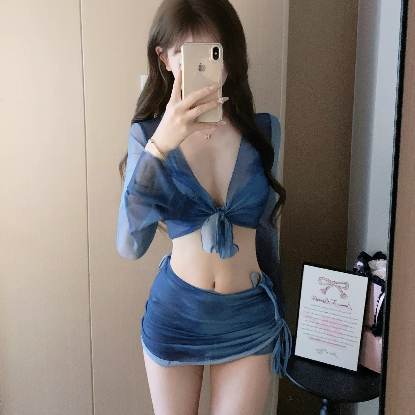 Four-Piece Bikini Swimsuit Set - Complete Beach Wardrobe - SandiFreckles Surf & Swimwear