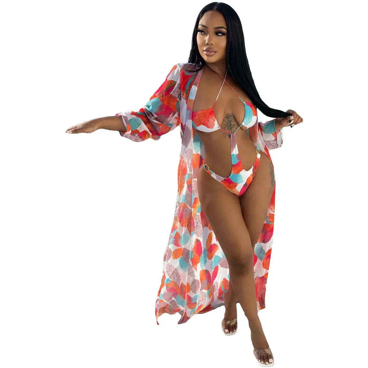 European And American Women's New Sexy Printed Swimwear - SandiFreckles Surf & Swimwear