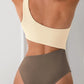 One Shoulder Colour Matching Monokini - SandiFreckles Surf & Swimwear