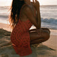 Bikini Strap Blouse Hollow-Out Dress - Beach Cover - SandiFreckles Surf & Swimwear
