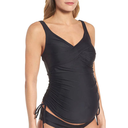 Seaside High Stretch Maternity Swimwear - Comfortable & Stylish Design - SandiFreckles Surf & Swimwear