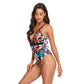 Printed Conservative One Piece - Feminine & Modest - SandiFreckles Surf & Swimwear