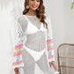 Stitching Detail Bikini Cover-Up Dress - Designer Style - SandiFreckles Surf & Swimwear