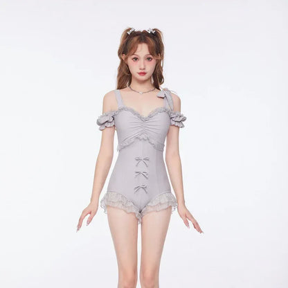 Dropshipman Sexy Slimming One Piece Swimsuit - Flattering Belly Coverage - SandiFreckles Surf & Swimwear