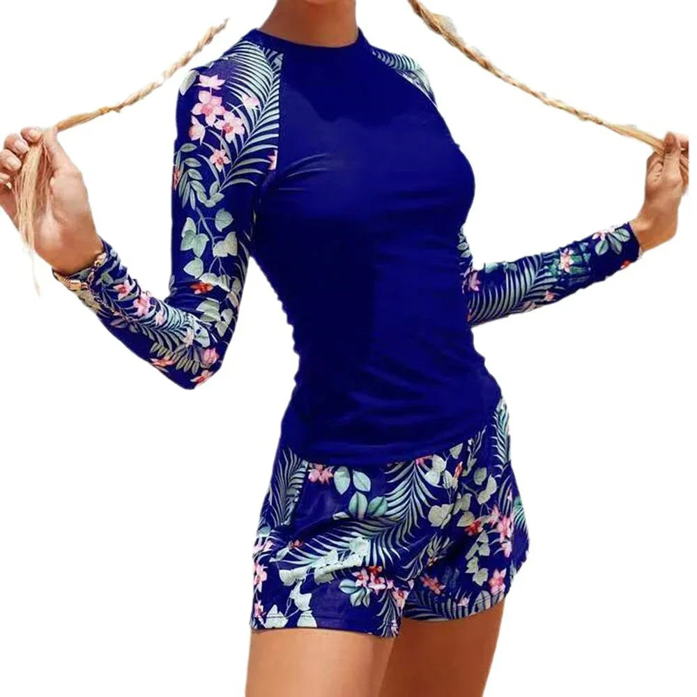 Digital Printing Women's Split Bikini Swimsuit - SandiFreckles Surf & Swimwear