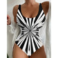 Classic One-Piece Swimsuit - Timeless Elegance - SandiFreckles Surf & Swimwear