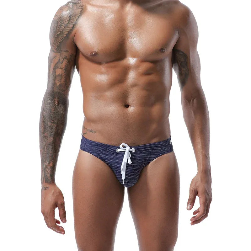 Budgie Smugglers Men's Swimwear - Tethered Swim Briefs, Quick-Drying - SandiFreckles Surf & Swimwear