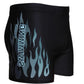 Men's Flame Swimming Trunks - Quick Drying and Comfortable Fit - SandiFreckles Surf & Swimwear