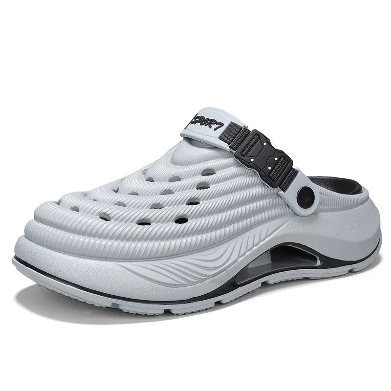 Beach Closed Toe Non-slip Thick Bottom Slip-on Slippers - SandiFreckles Surf & Swimwear