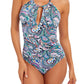 Printed One Piece Swimsuit - Vibrant Styles - SandiFreckles Surf & Swimwear