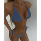 Three-Point String Bikini - 13 Colors Available - SandiFreckles Surf & Swimwear
