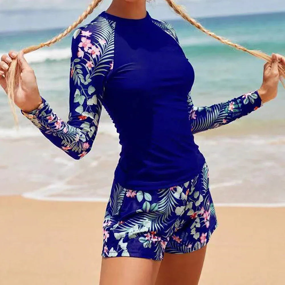 Digital Printing Women's Split Bikini Swimsuit - SandiFreckles Surf & Swimwear