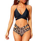 European And American New Women's Split Swimsuit High Waist Bikini - SandiFreckles Surf & Swimwear