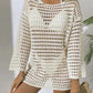 Sexy Knit Hollow Round Neck Beach Dress Women - SandiFreckles Surf & Swimwear