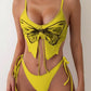 Butterfly Bow Split String Bikini - 9 Colors - SandiFreckles Surf & Swimwear