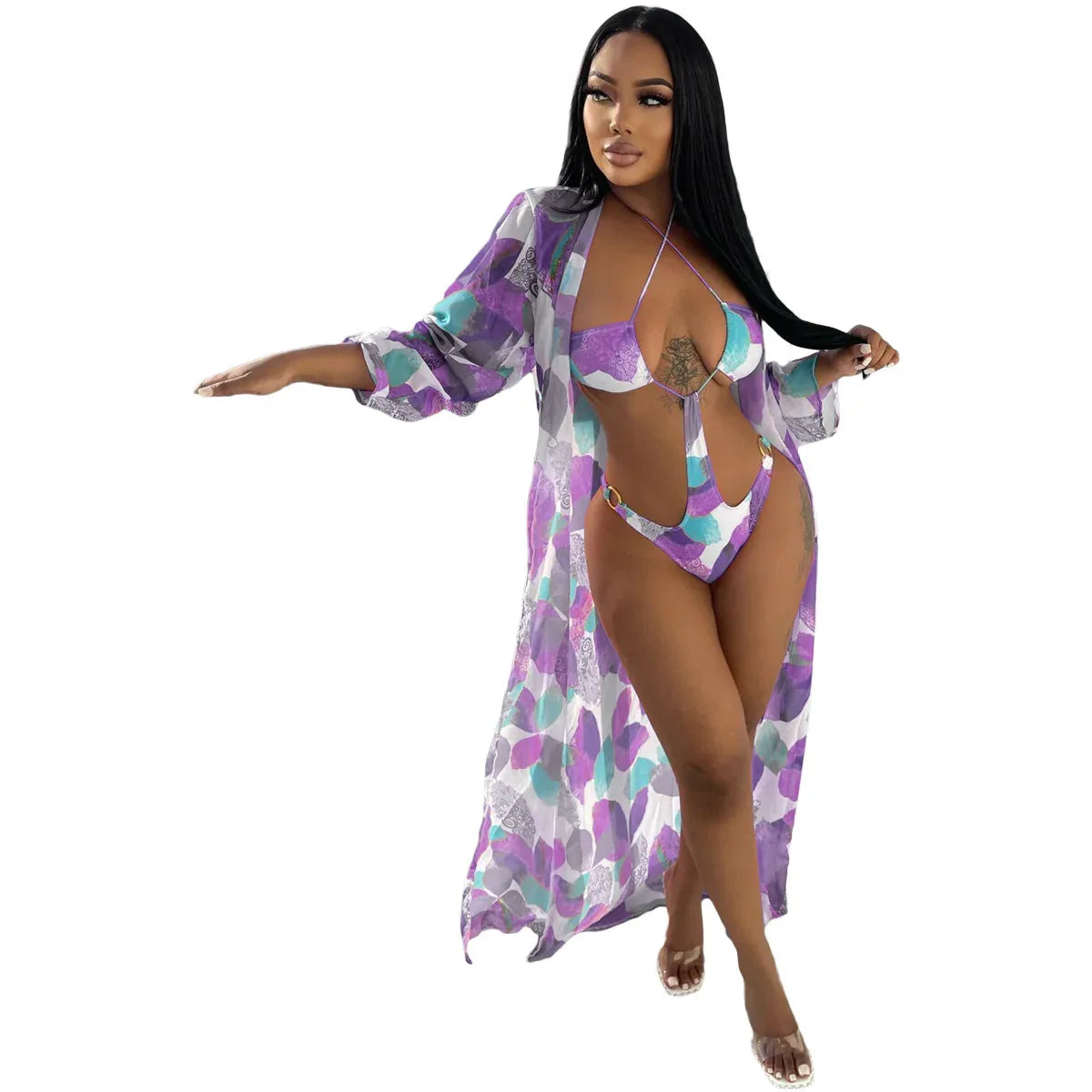 European And American Women's New Sexy Printed Swimwear - SandiFreckles Surf & Swimwear