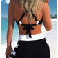 Bikini European And American High Waist Bow - SandiFreckles Surf & Swimwear